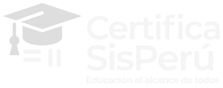 Certifica SisPerú